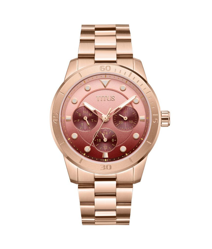 Aspira多功能石英不鏽鋼腕錶  W06-03413-005