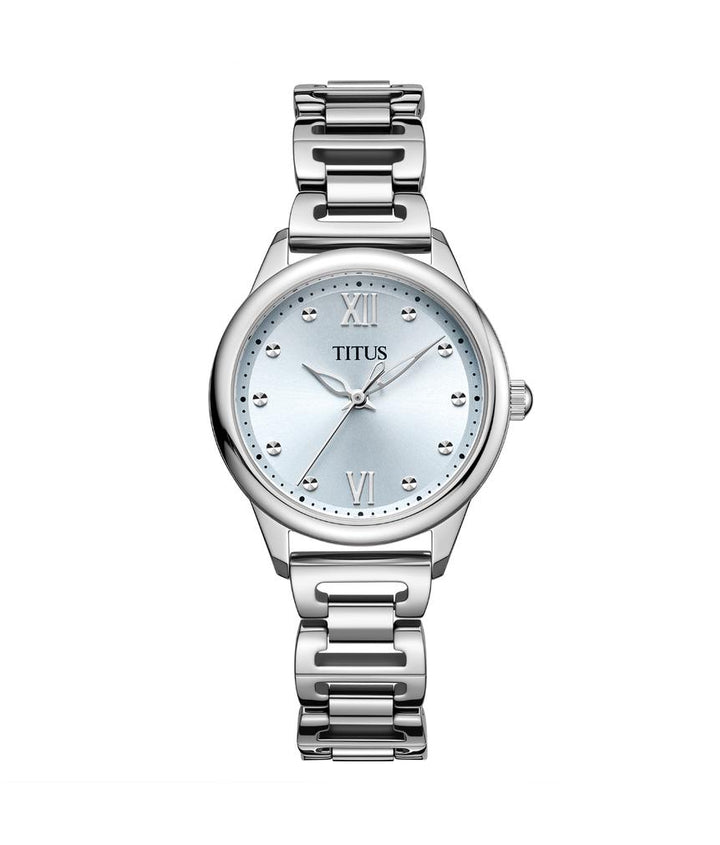 Fashionista三針石英不鏽鋼腕錶  W06-03425-001