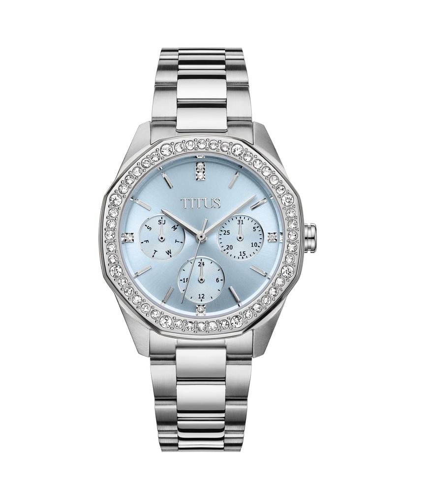 Fashionista 3 Hands Quartz Stainless Steel Watch  W06-03429-002