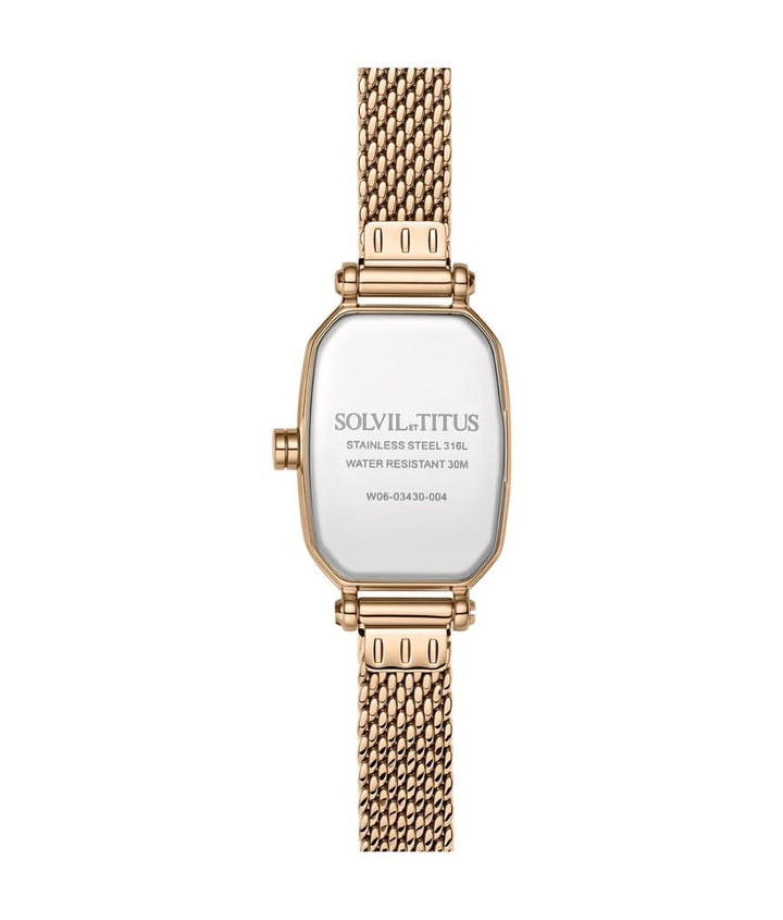 Fashionista 2 Hands Quartz Stainless Steel Watch  W06-03430-004