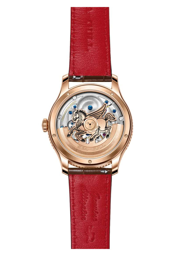 SEAGULL 馬年超薄自動陀飛輪 (518.92.8850)