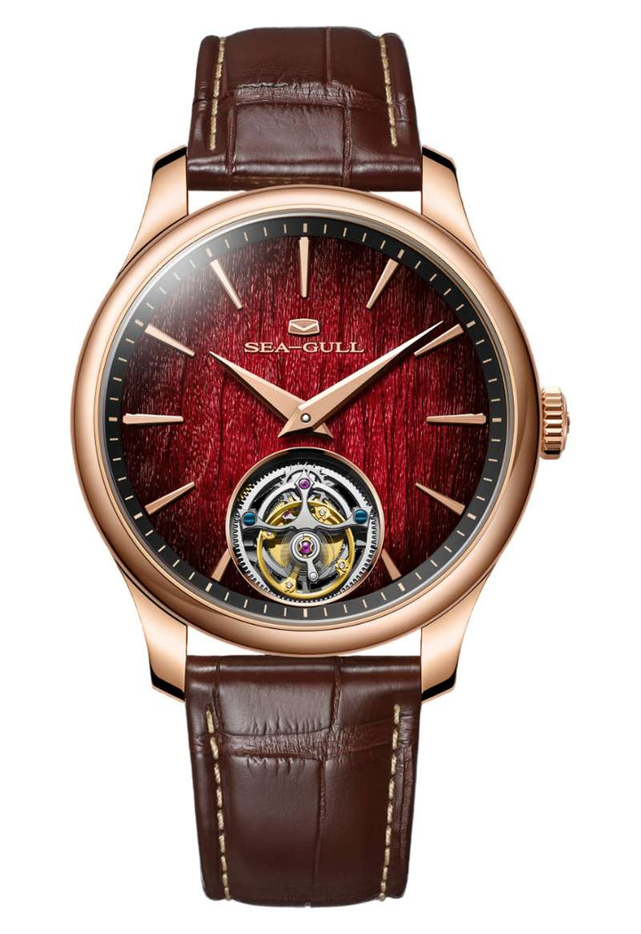 SEAGULL 馬年超薄自動陀飛輪 (518.92.8850)