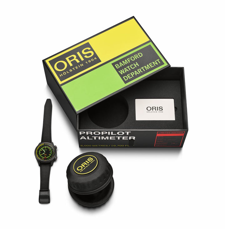 Oris x Bamford "Mission Control" Limited Edition (793.7775.8724ST)