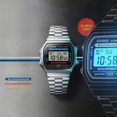 CASIO Vintage (A168WA-1W)