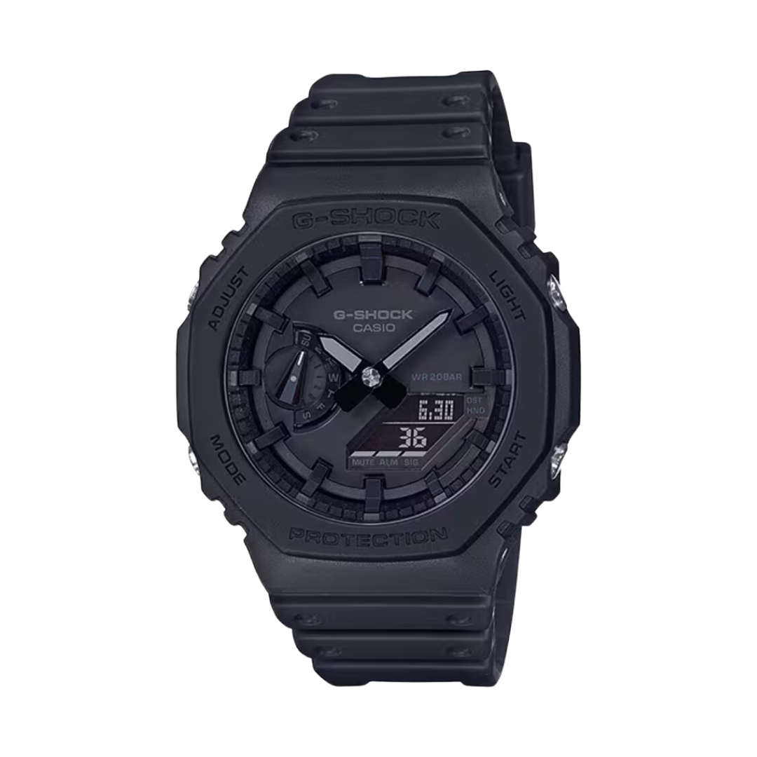 CASIO G-SHOCK GA-2100-1A1DR STANDARD ANALOG-DIGITAL BLACK WATCH