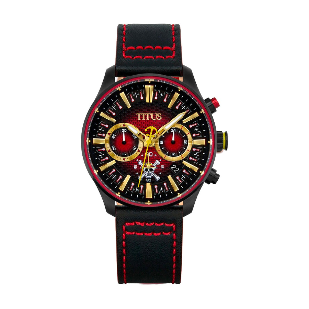 gear 4 watch Solvil et Titus x One Piece "Gear 4 Luffy" Chronograph Quartz Leather – City Chain Hong Kong
