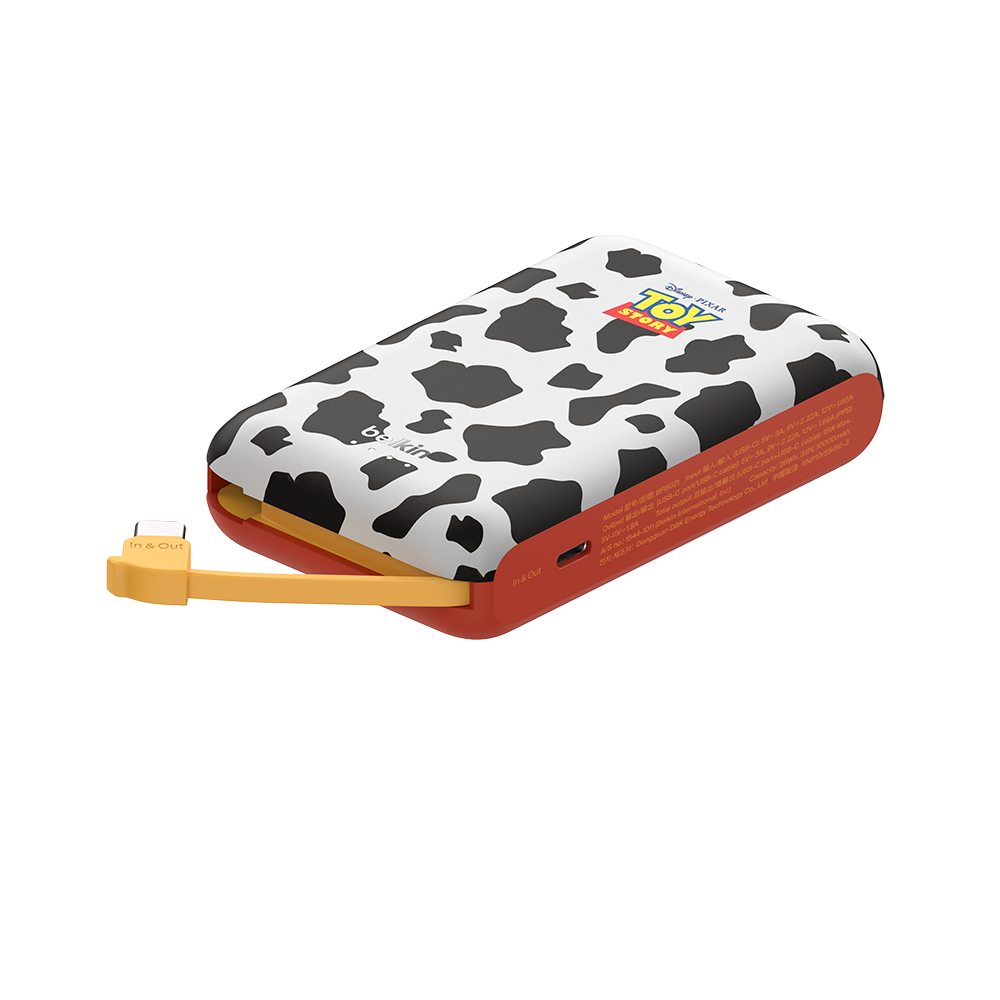 Belkin BoostCharge Power Bank 10K with Integrated Cable (Toy Story, Disney Collection) (Retail price: $300)