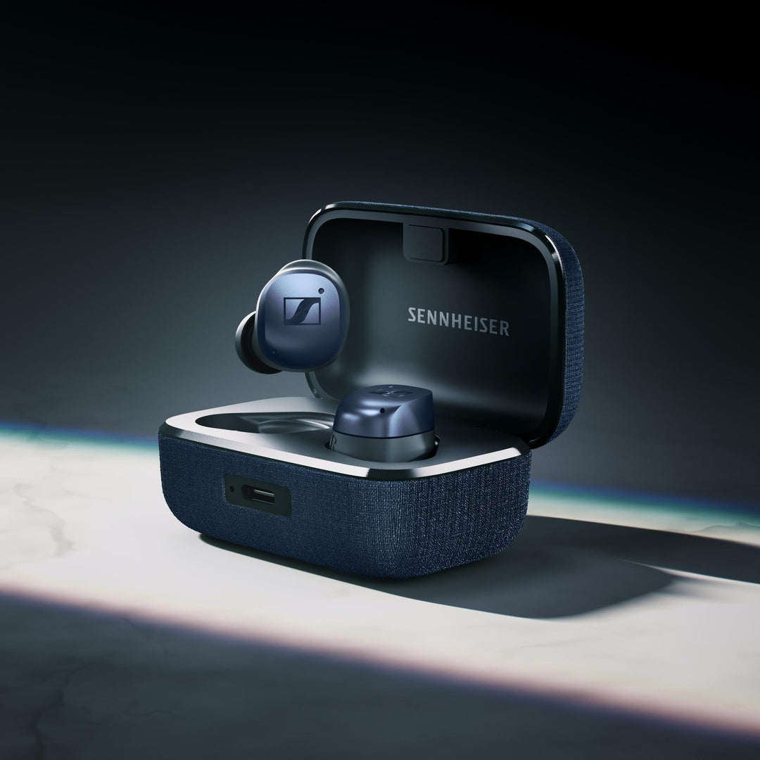 Sennheiser MOMENTUM True Wireless 4 earphone - Denim (Retail price: $2000)