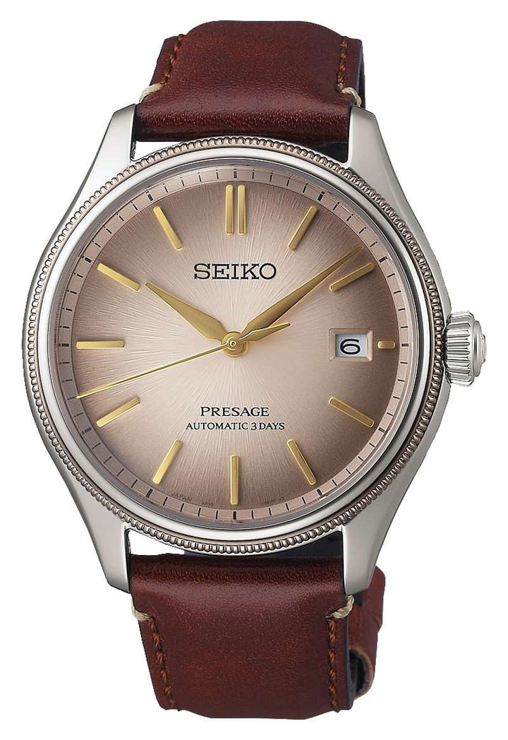 Seiko Presage Classic Upcycled Leather Strap Limited Edition (SPB529J1)