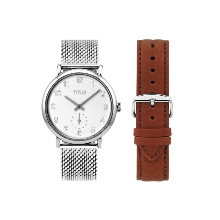 Nordic Tale 3 Hands Quartz Stainless Steel Watch (W06-03012-001)