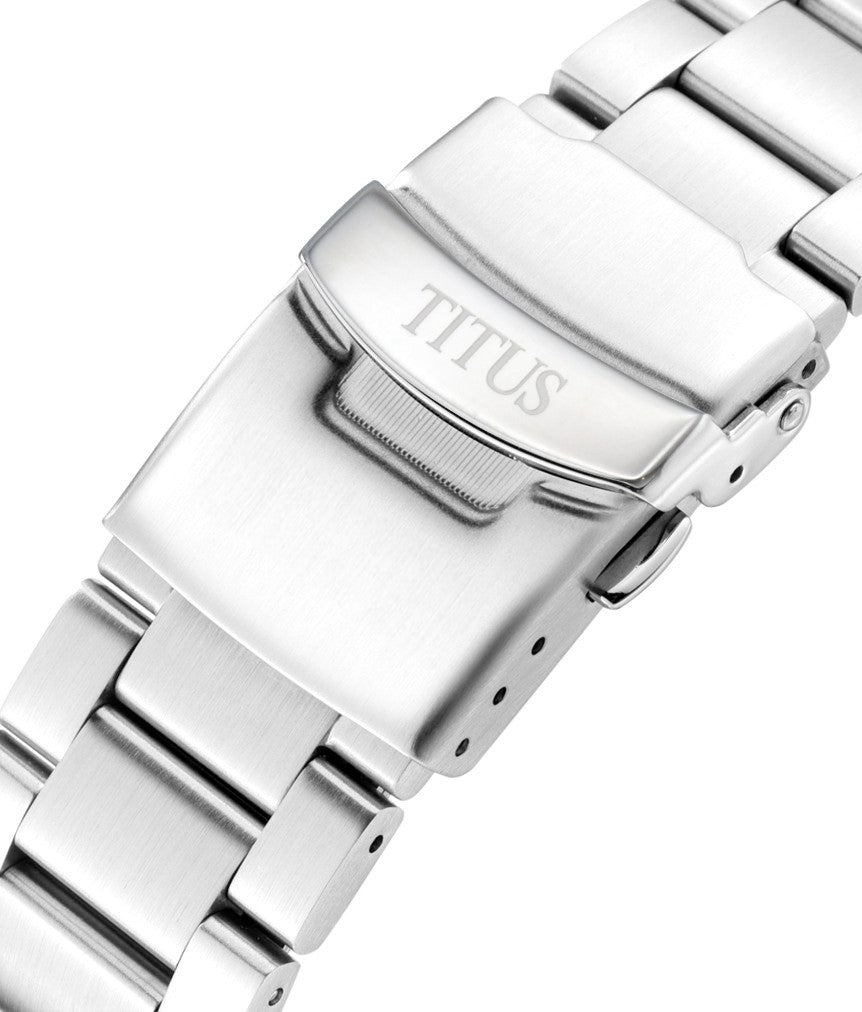 Saber Chronograph Quartz Stainless Steel Watch (W06-03082-017)