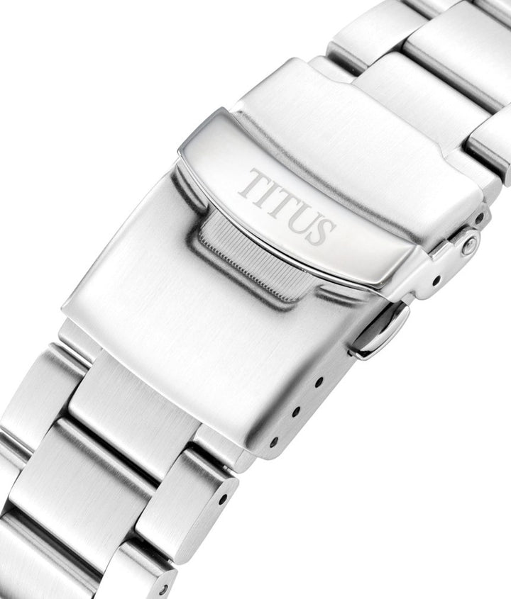 Saber Chronograph Quartz Stainless Steel Watch (W06-03082-017)