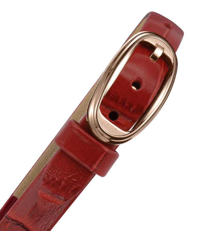 Once 2 Hands Quartz Leather Watch (W06-03245-001)