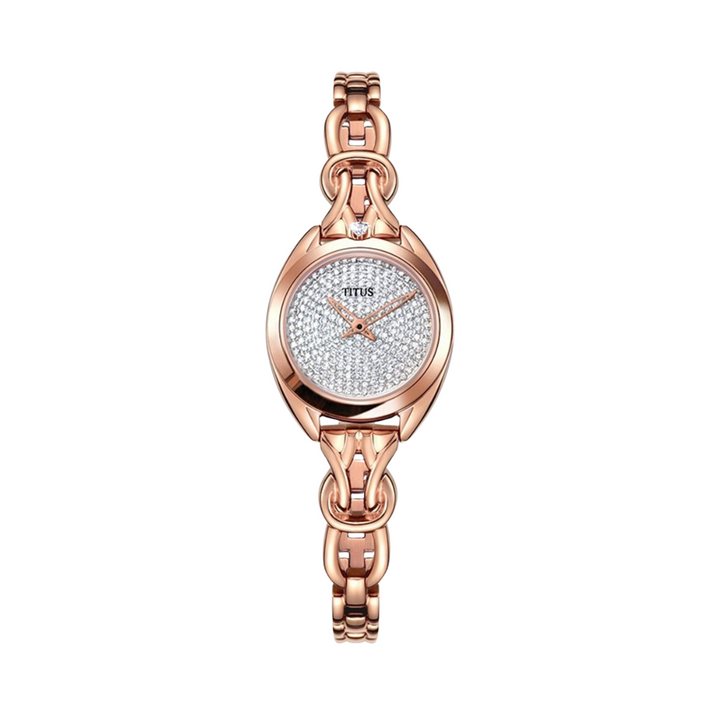 Ring & Knot 2 Hands Quartz Stainless Steel Watch (W06-03260-003)