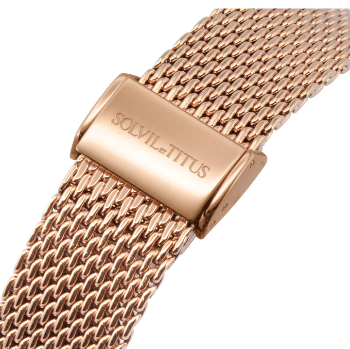 The Letter三針石英不鏽鋼腕錶 (W06-03266-004)